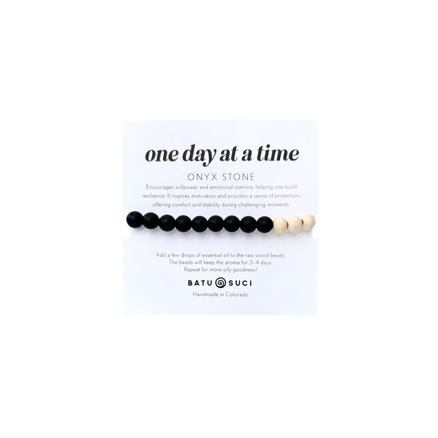 One Day at a Time Diffuser Bracelet