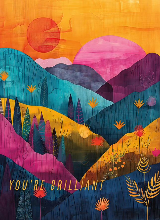 Dusk Congratulations Card