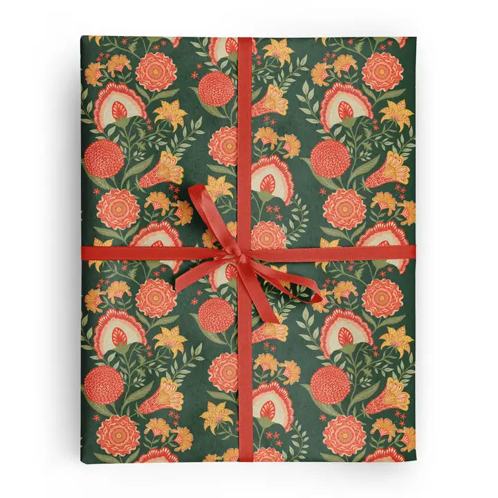 Winter Vines Wrapping Paper