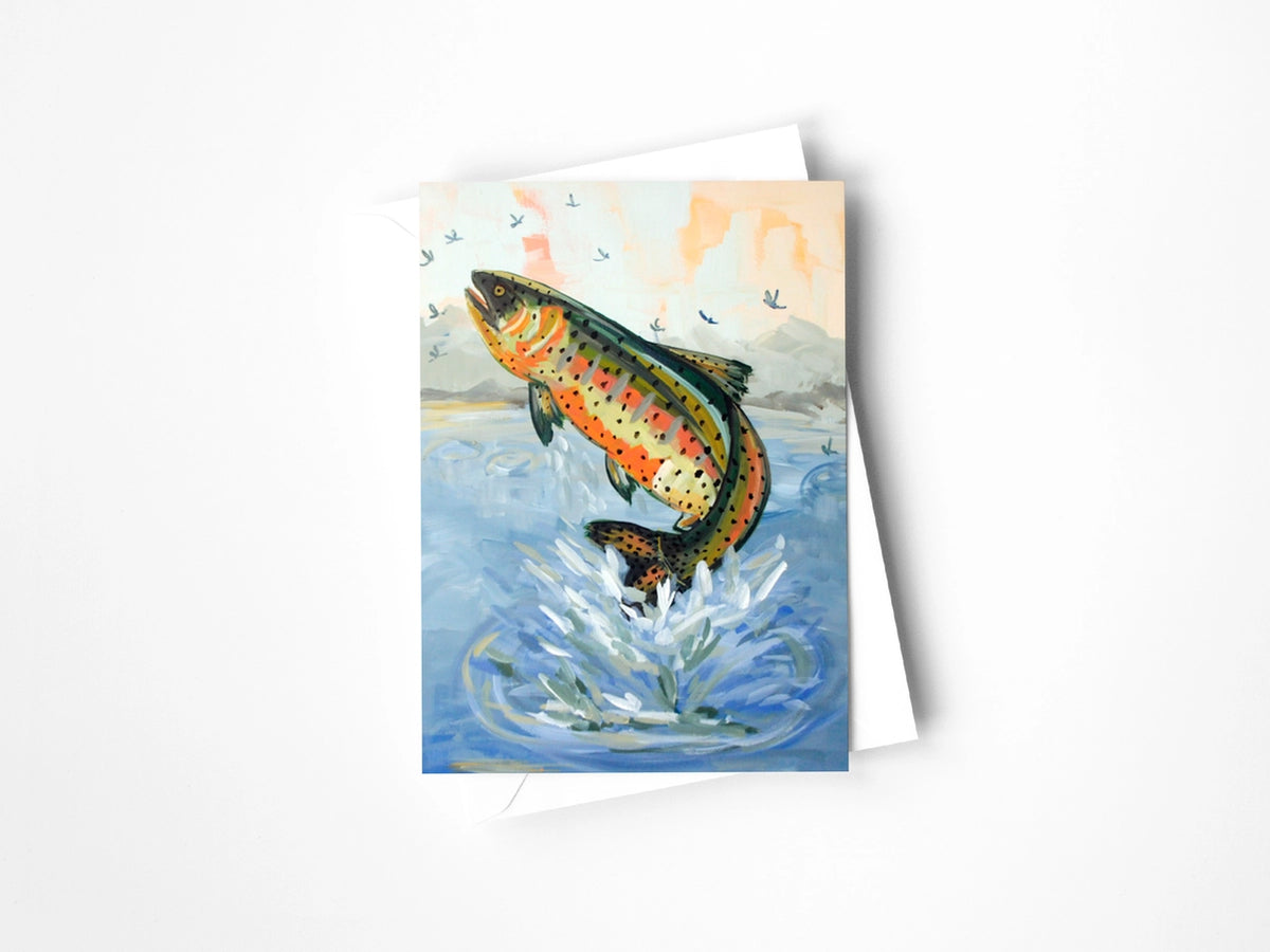 Cutthroat Fly Fishing Card