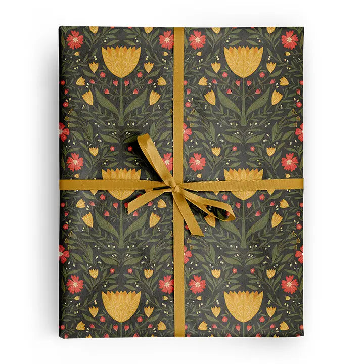 Tulip Garden :: Holiday and Christmas Wrapping Paper Roll