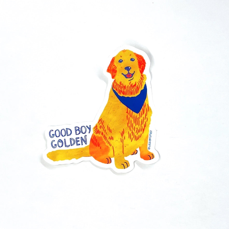 Good Boy Sticker