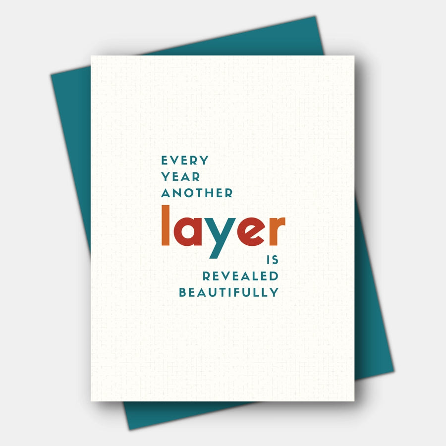 Another Layer Birthday Card