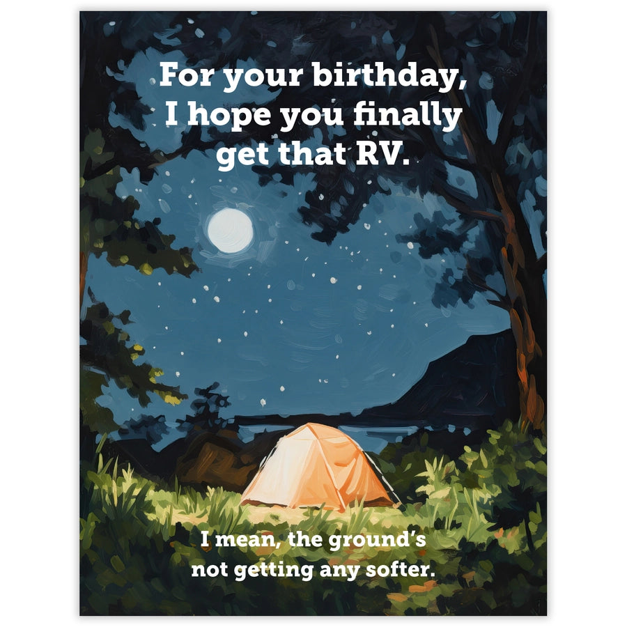 Soft Ground Birthday Card