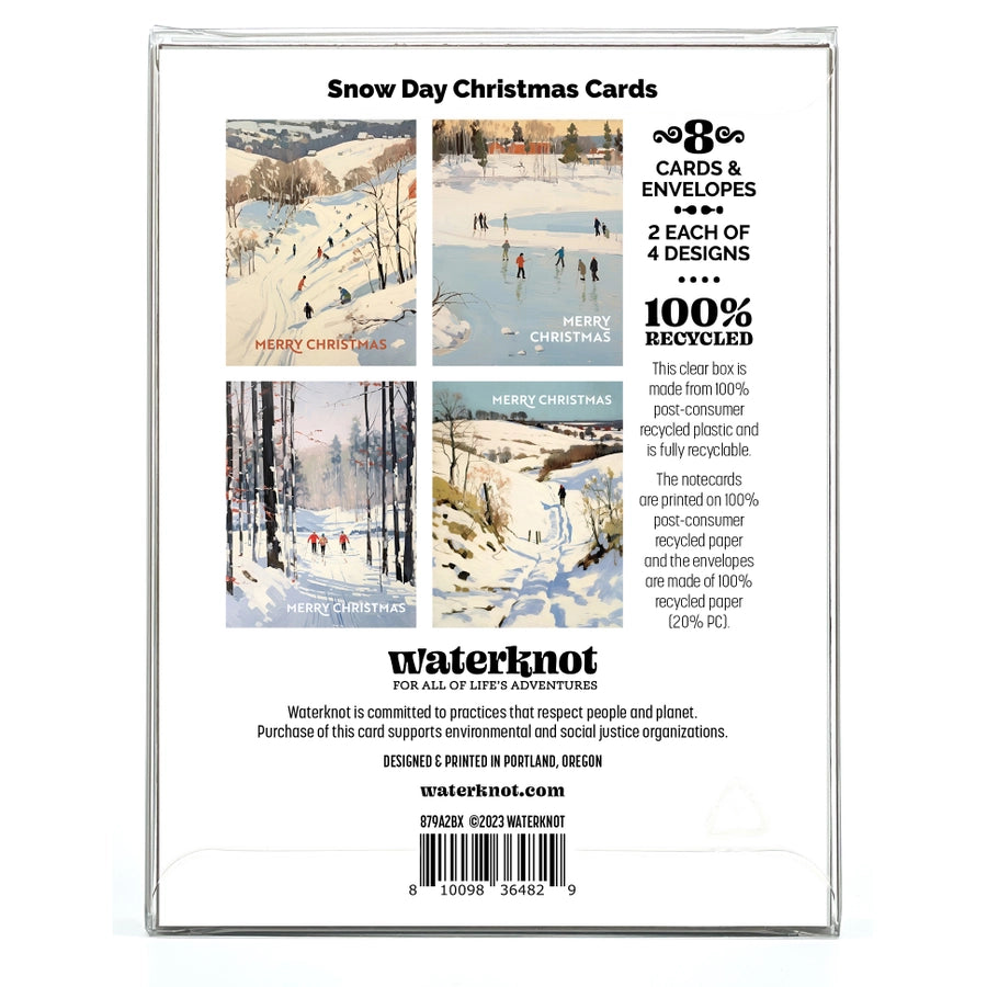 Snow Day Christmas Notecards Box Set