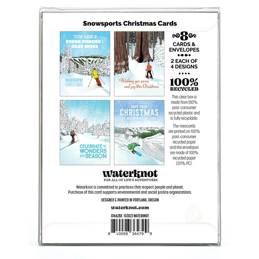 Snowsports Christmas Notecards Box Set