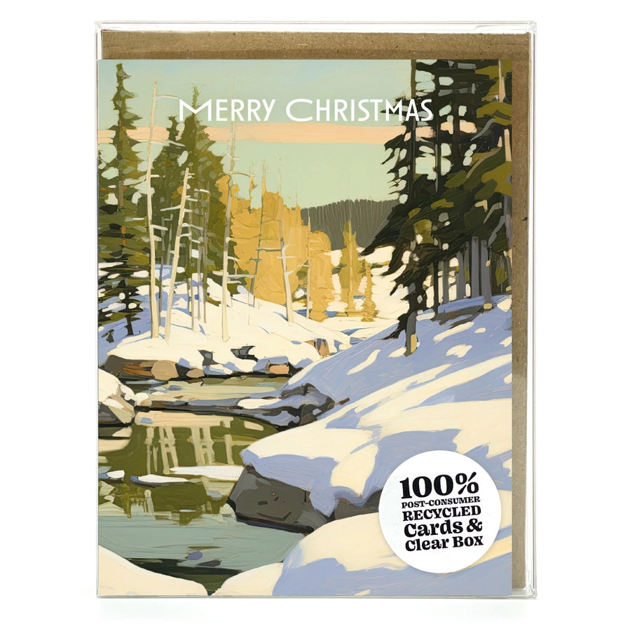 Winter Landscapes Christmas Notecards Box Set