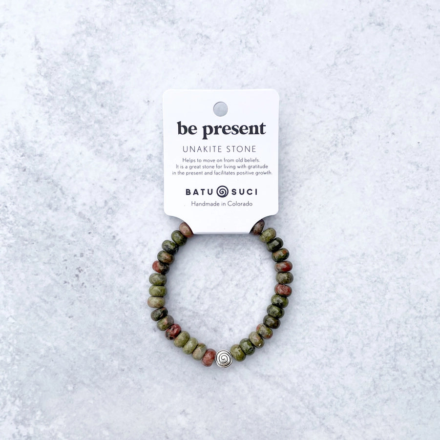 Be Present :: Rondelle Bracelet