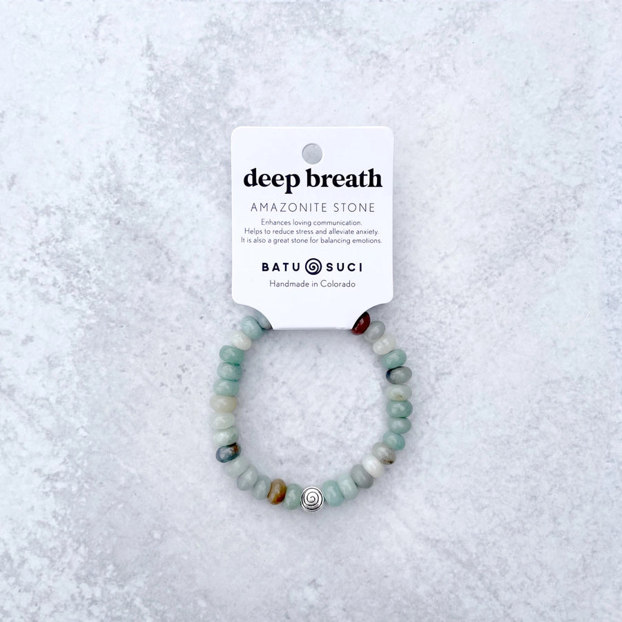 Deep Breath :: Rondelle Bracelet