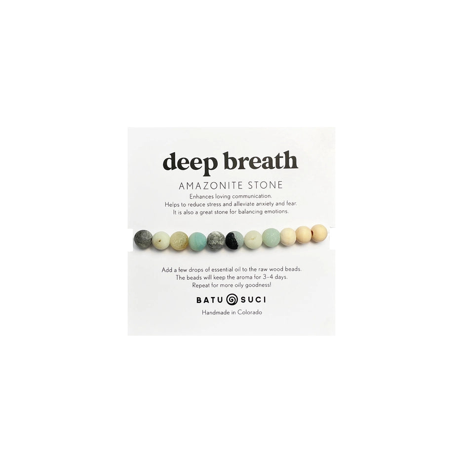 Deep Breath Diffuser Bracelet