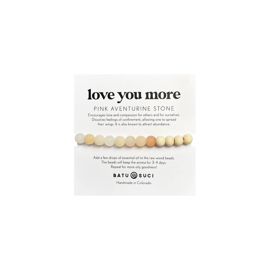 Love You More Diffuser Bracelet