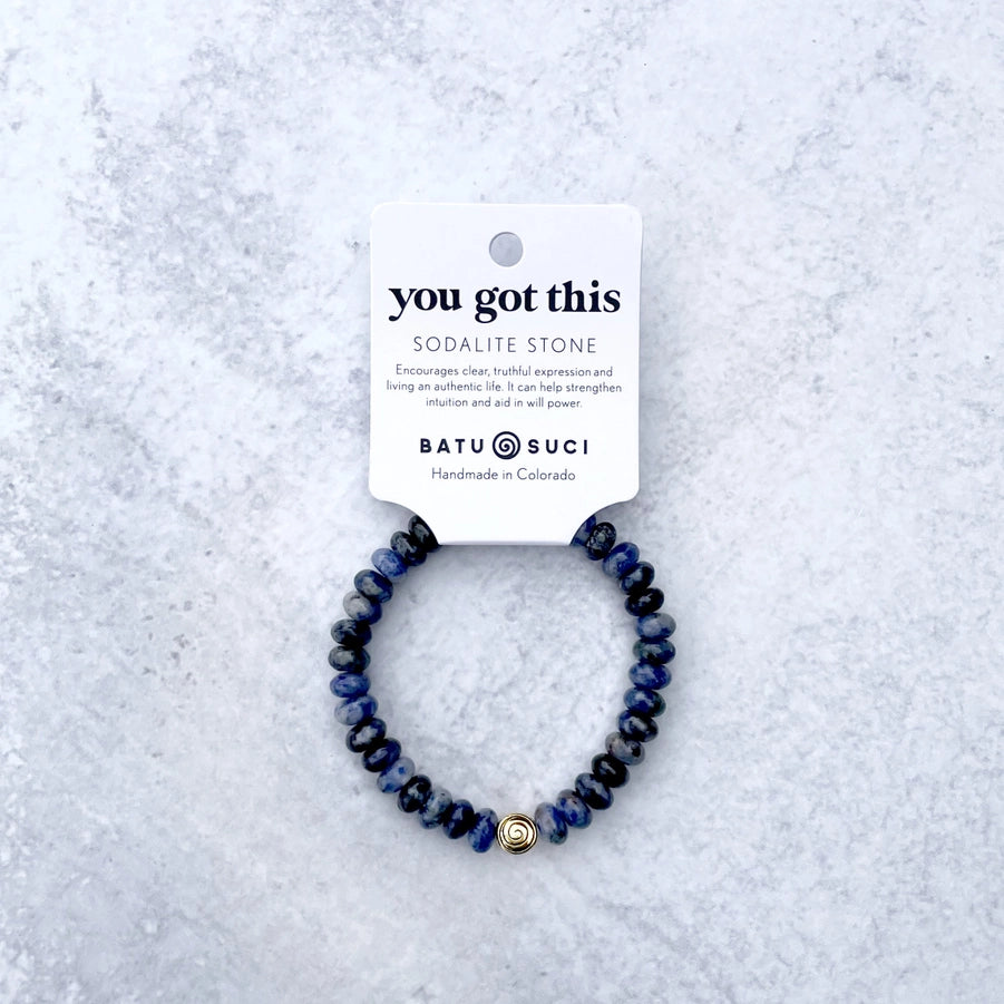 You Got This :: Rondelle Bracelet