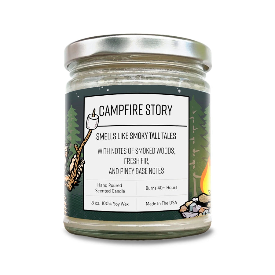 Campfire Story Smoky-Scented Soy Wax Candle