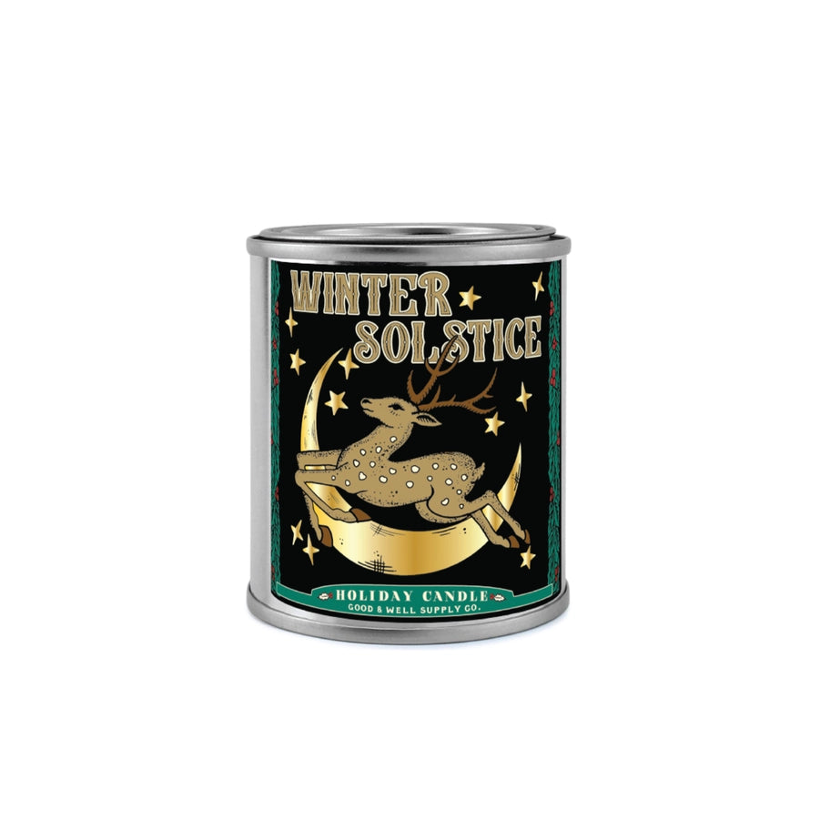 Winter Solstice Holiday Soy Candle