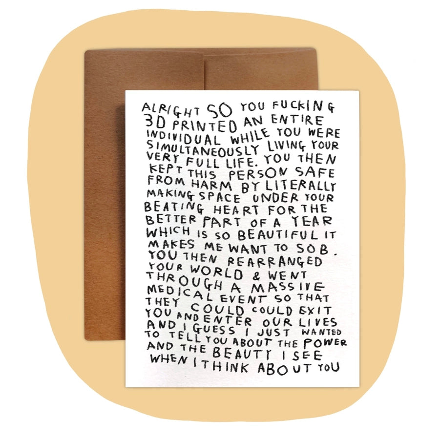 Alright So Card – PERIOD SIX STUDIO