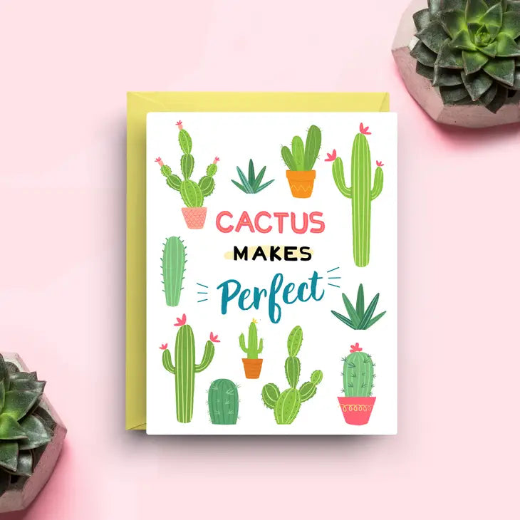 Cactus Makes Perfect Card