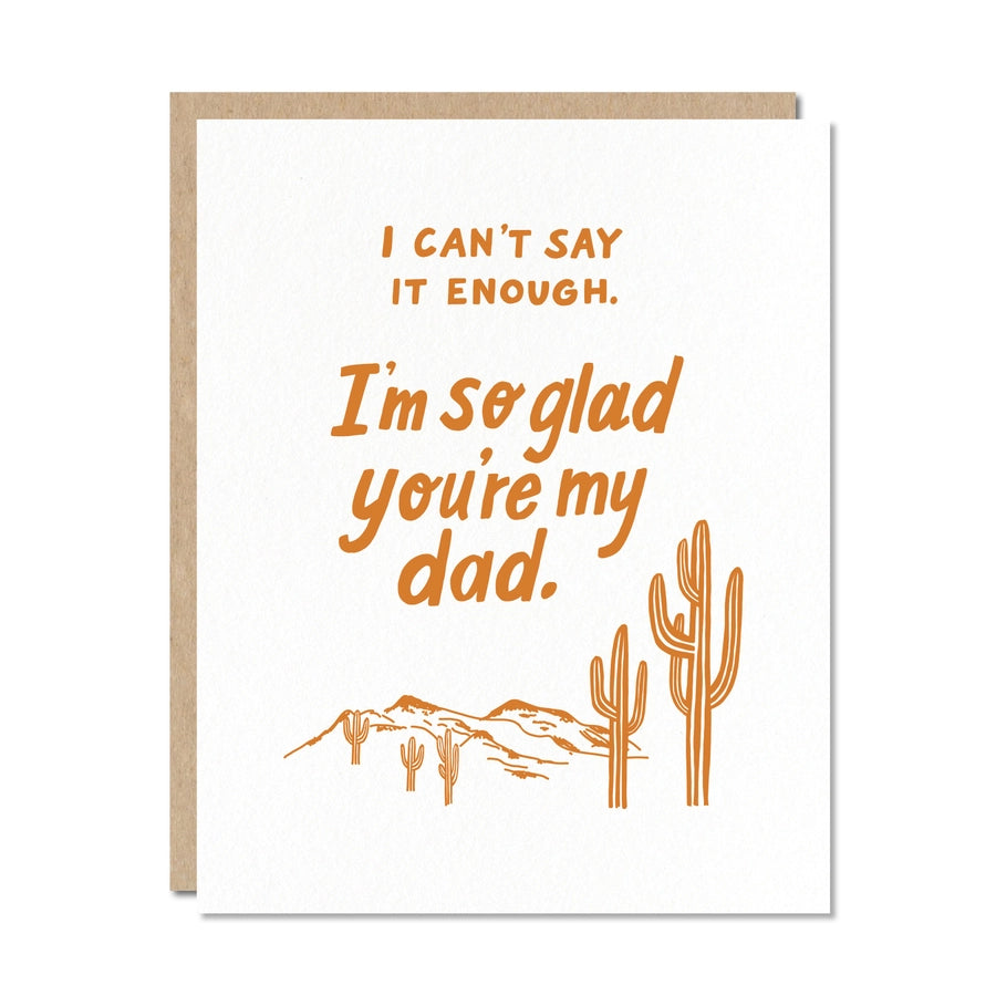 So Glad Father's Day Card