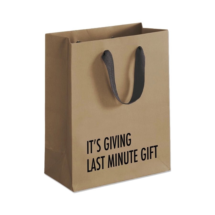 Last Minute Gift Bag