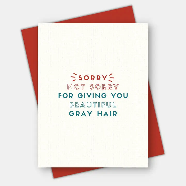 Sorry Not Sorry Card