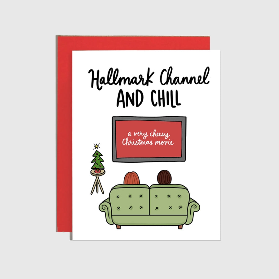 Hallmark Channel and Chill Holiday Card