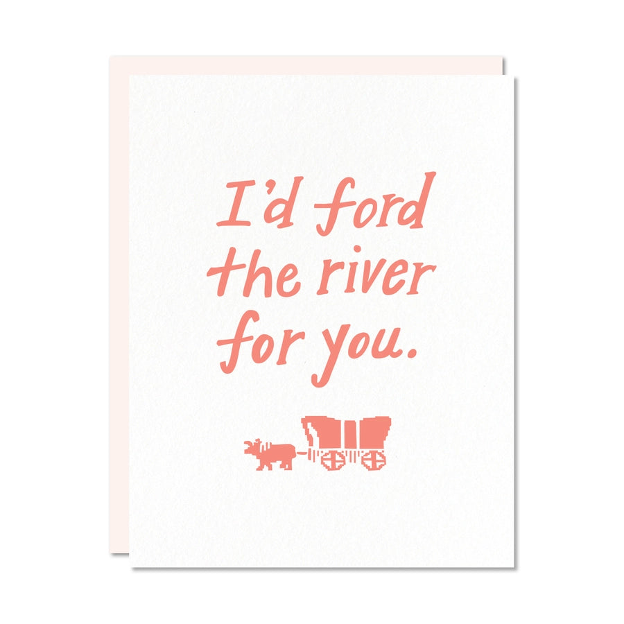 Ford the River Love Card