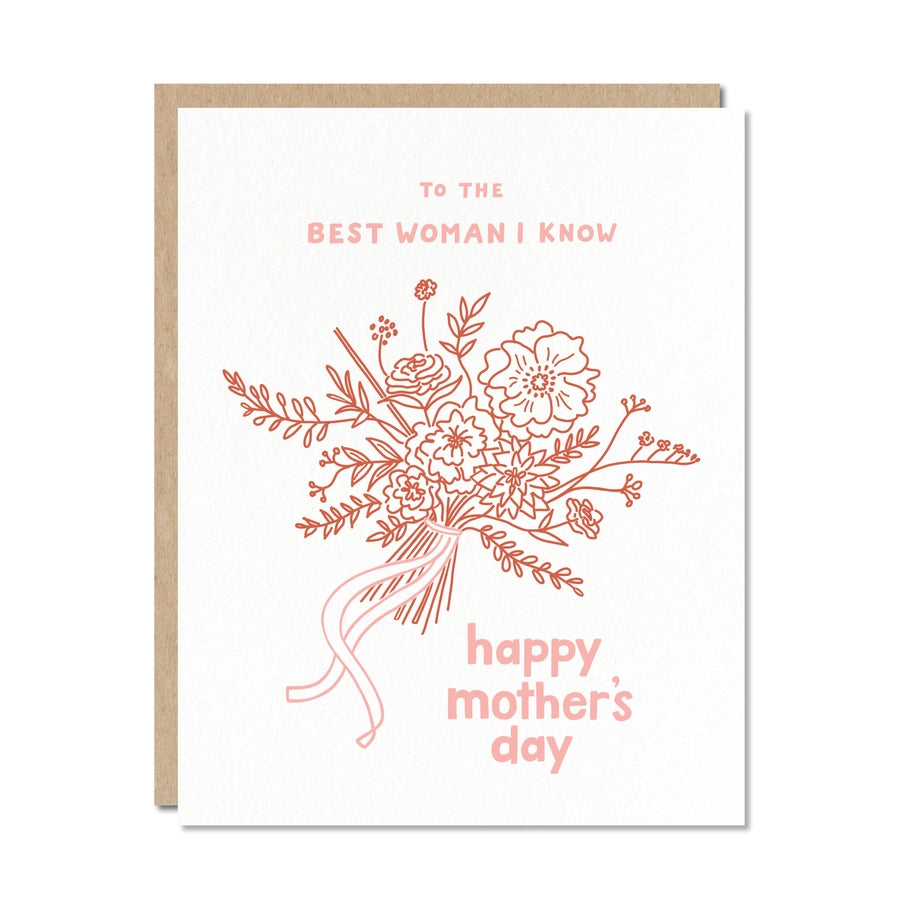 Best Woman Mother's Day Card