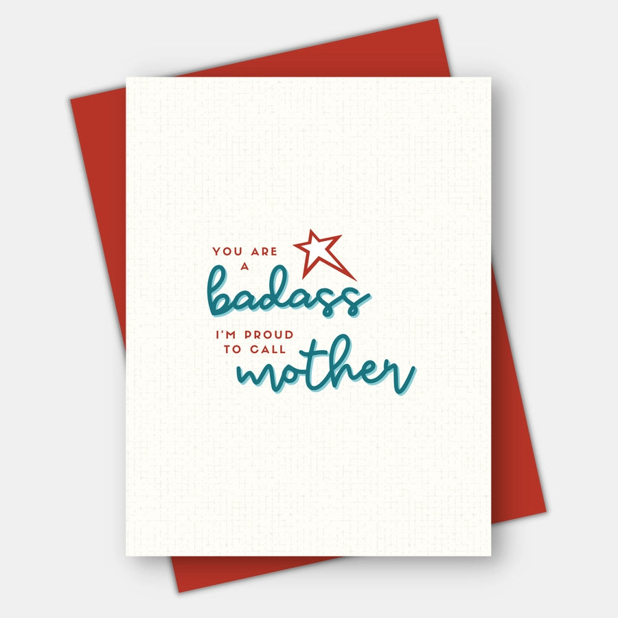 Badass Mother's Day Card