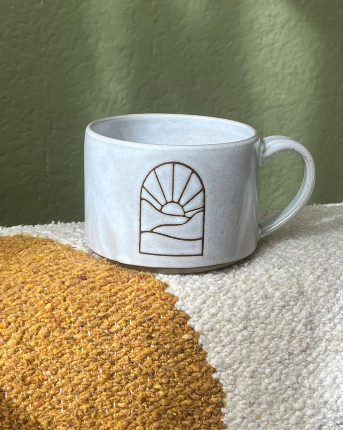 Sunrise Portal Ceramic Mug