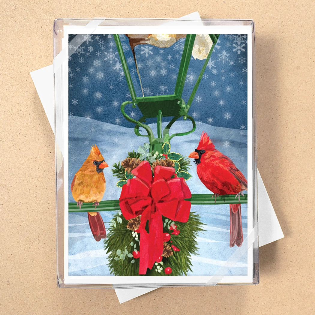 Cardinals Night Boxed Holiday Cards