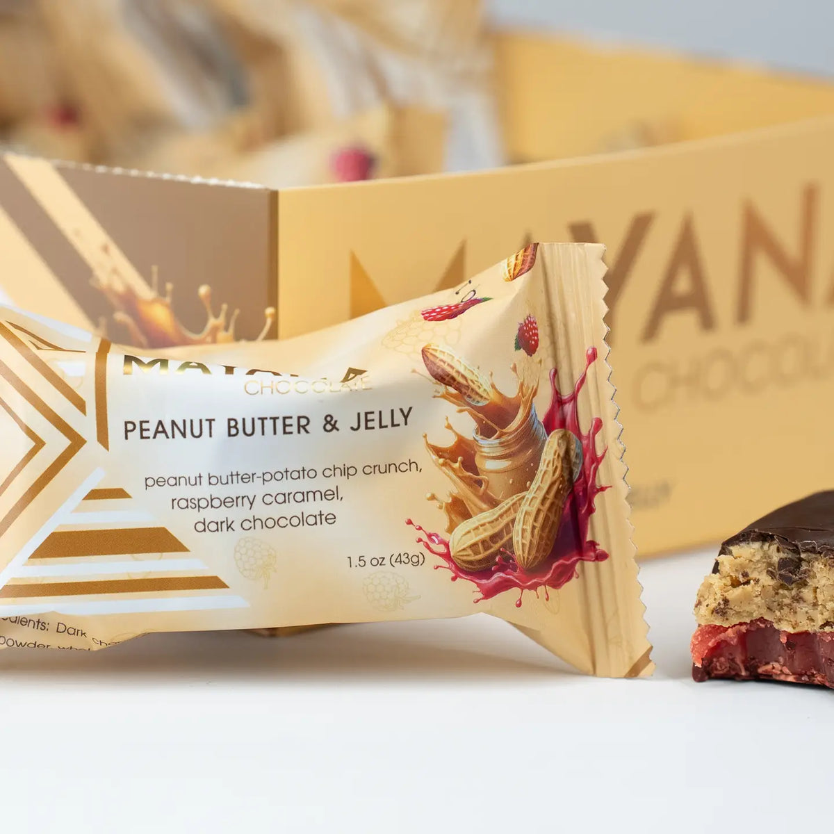 Peanut Butter + Jelly Mini Bar