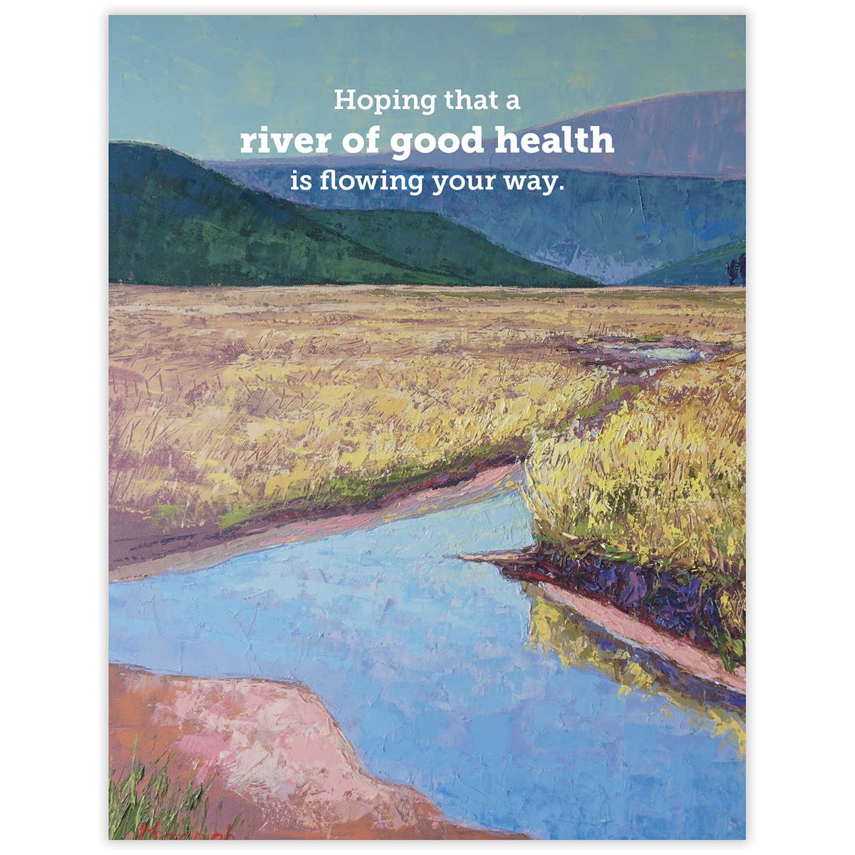 River of Good Health Card