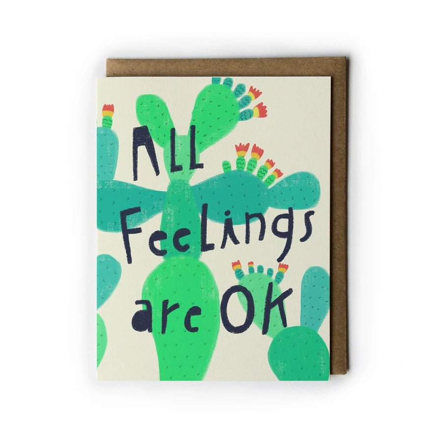 Feelings are OK Sympathy Card