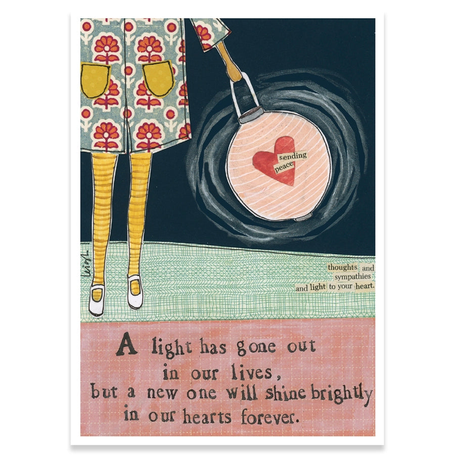 Shine Brightly Sympathy Card