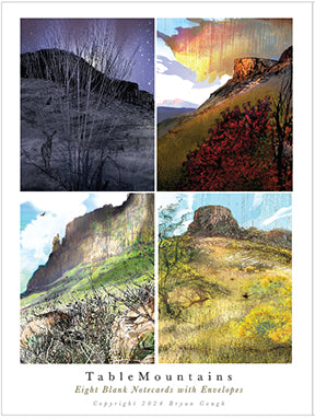 Table Mountains :: Box of 8 Cards