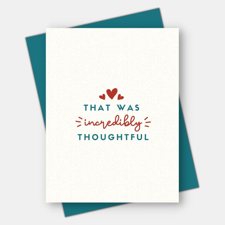Thoughtful Thank You Card