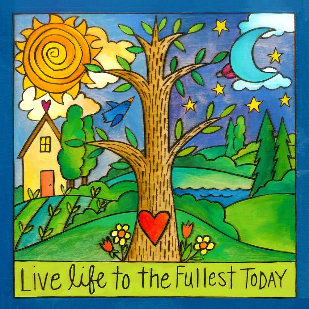 Tree of Life :: 9x9 Wall Plaque