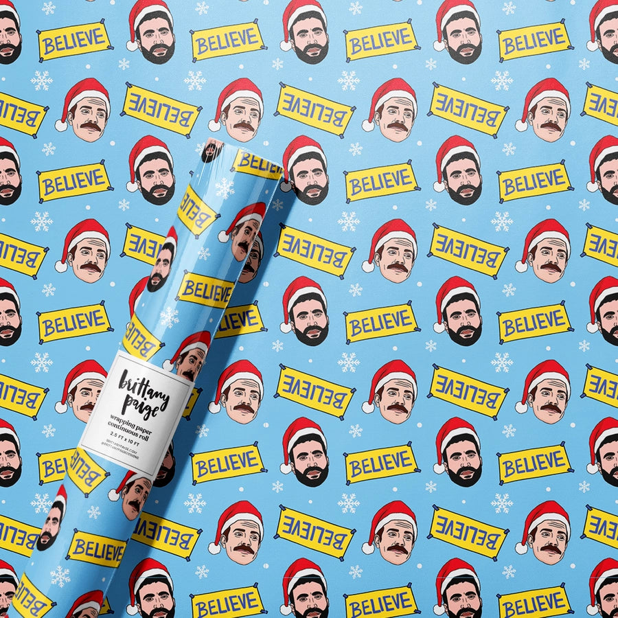 Believe Christmas Wrapping Paper