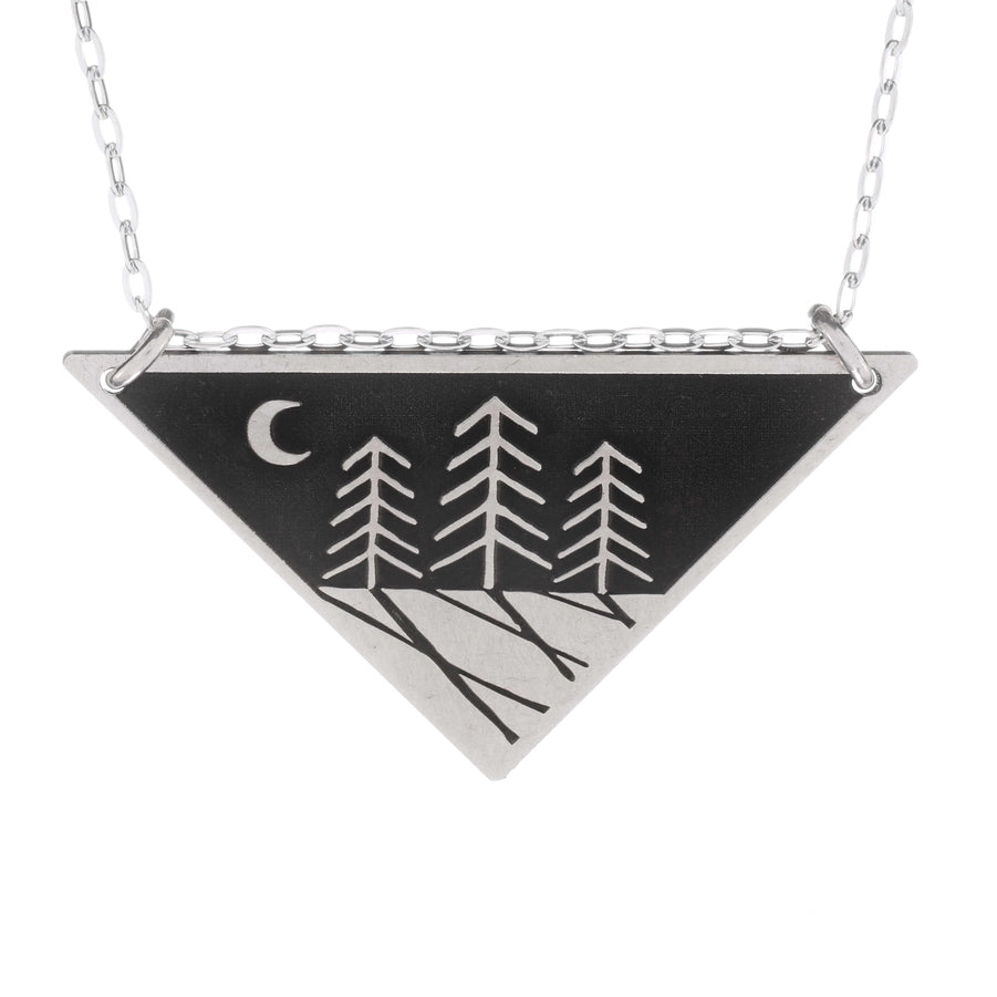 Zen Night Forest Necklace