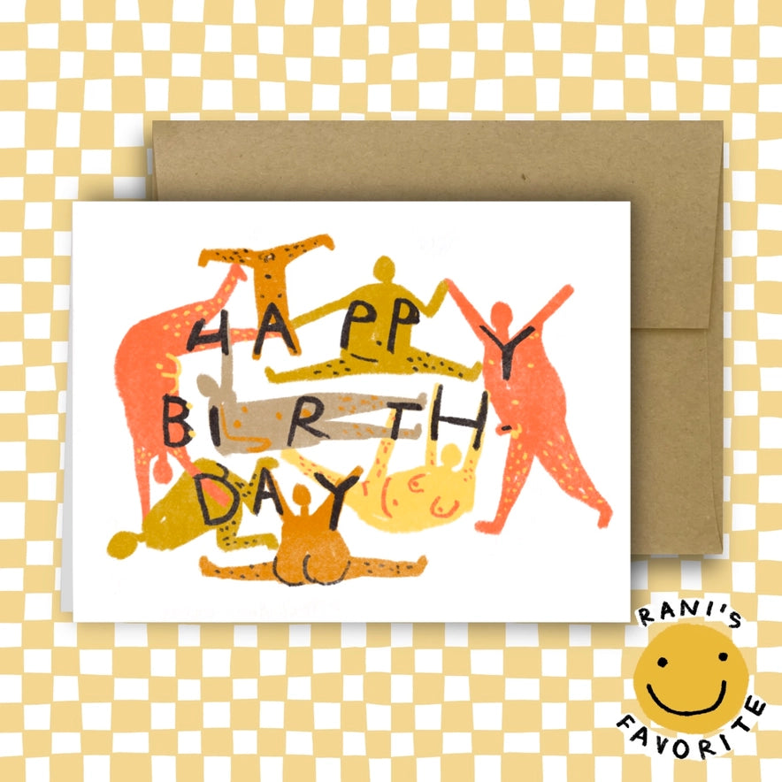 Nudity Birthday Card