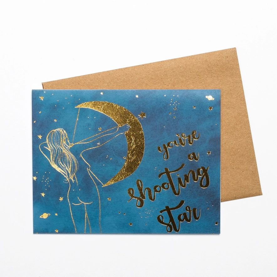 You Are A Shooting Star Card