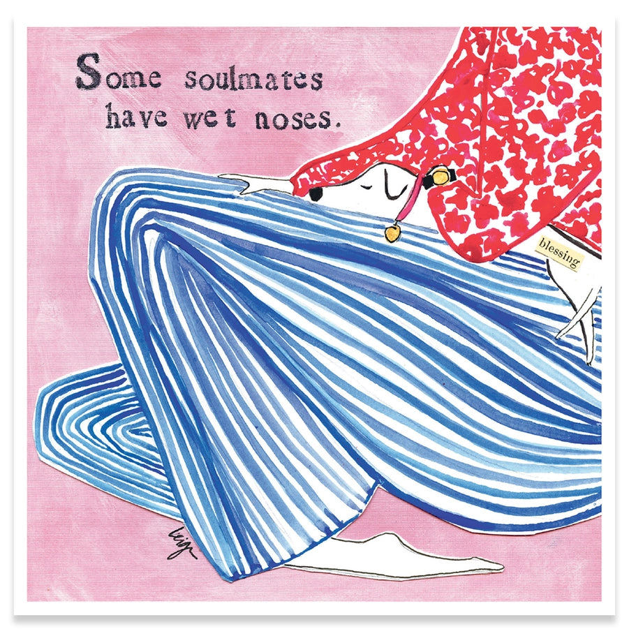 Wet Noses Pet Sympathy Card