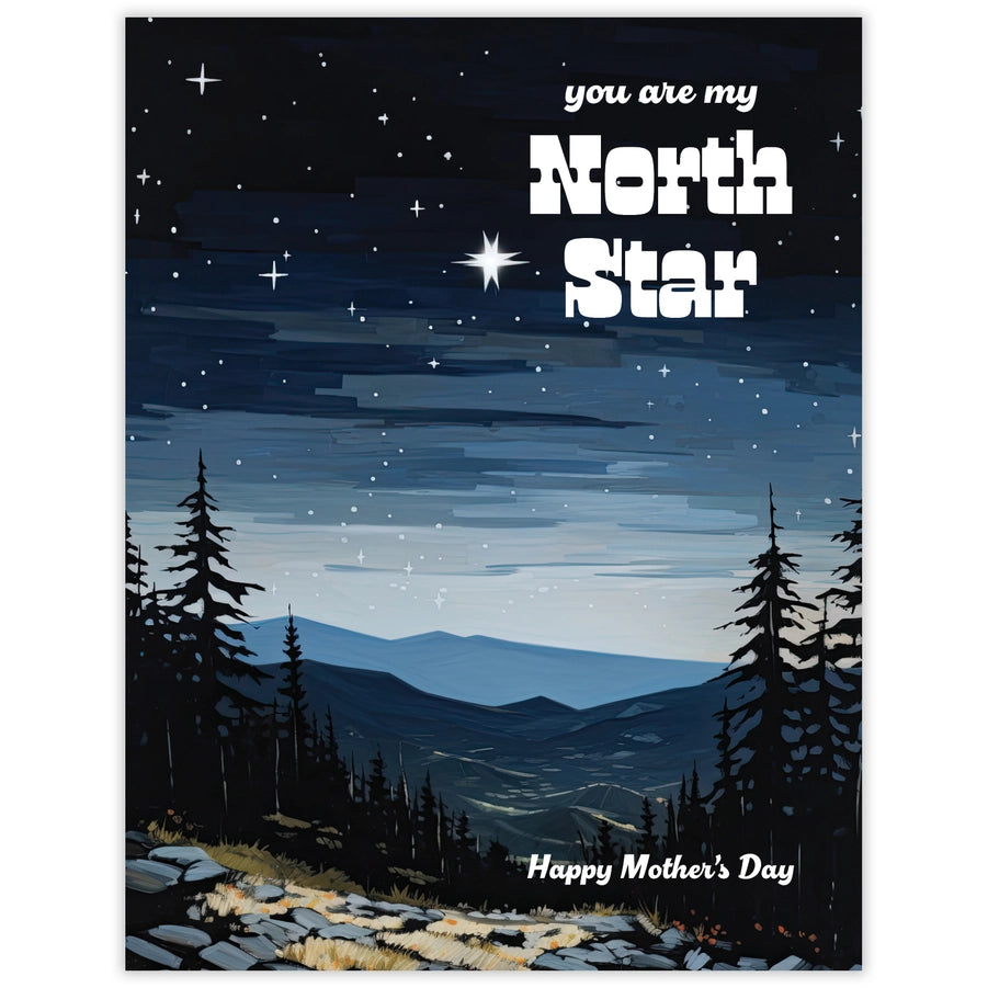 North Star Mother's Day Card