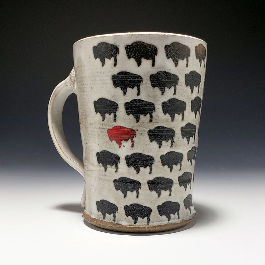 Bison Herd Mug