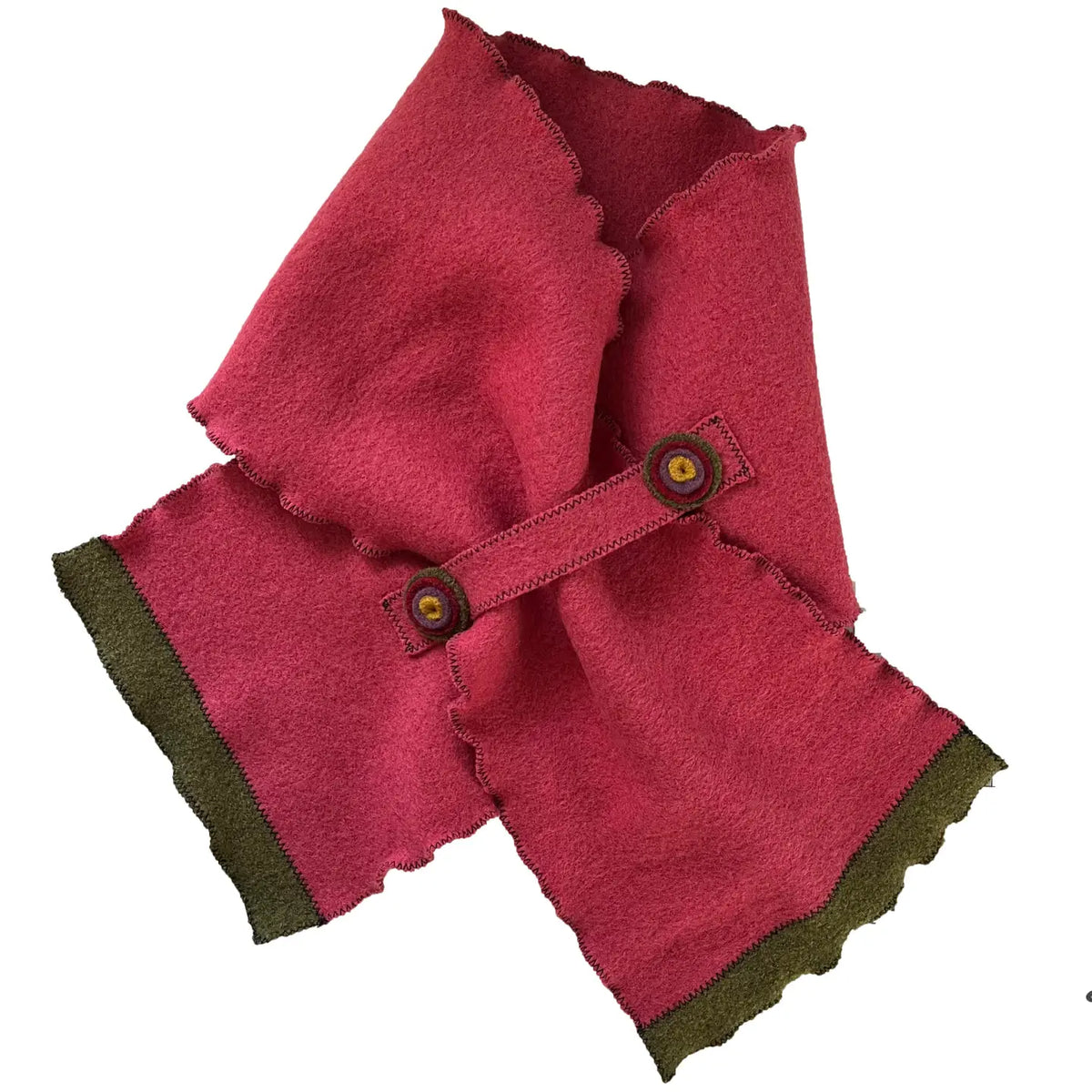 Plum Full Wool Scarf