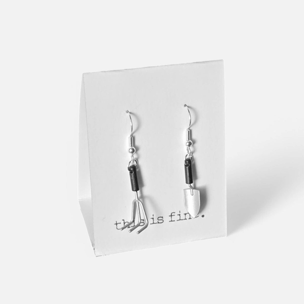 Trowel & Error :: 3D-Printed Dangle Earrings