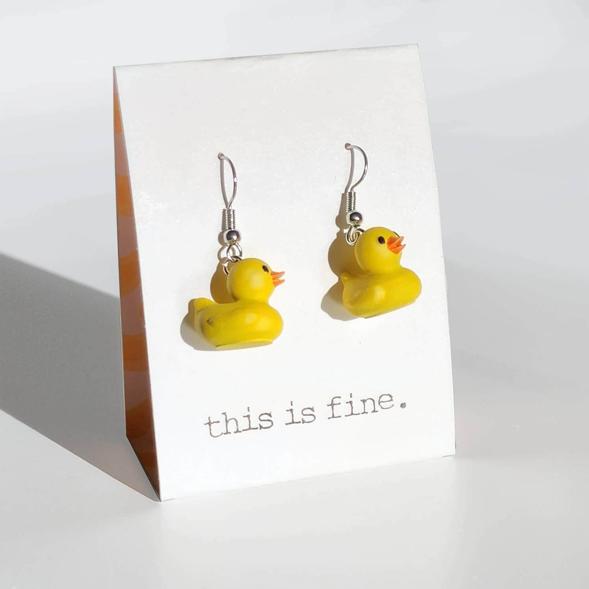 Zero Ducks Given :: 3D-Printed Dangle Earrings