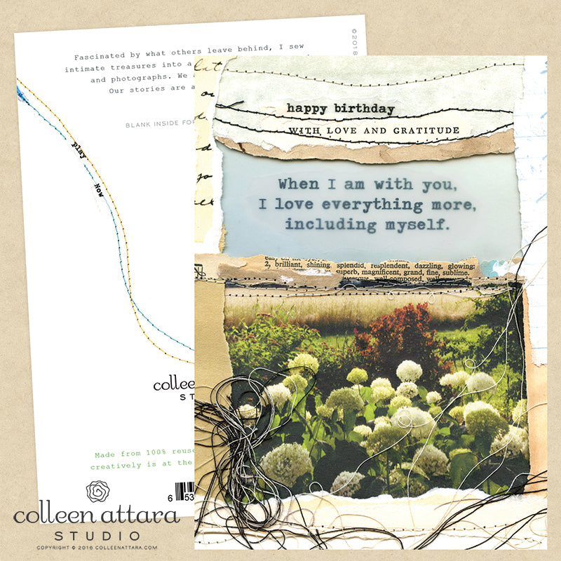 With You Birthday Card