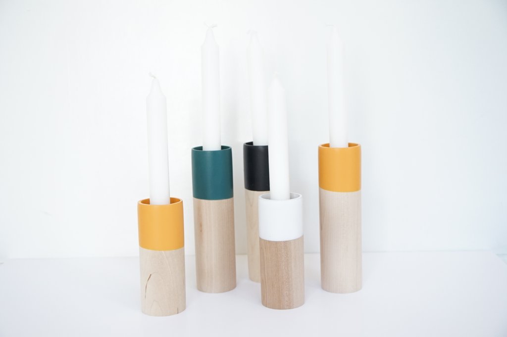 Cylinder Candle Holder :: Willful Goods