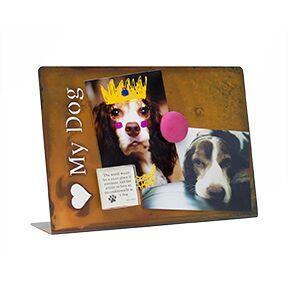 <3 My Dog Magnetic Picture Frame