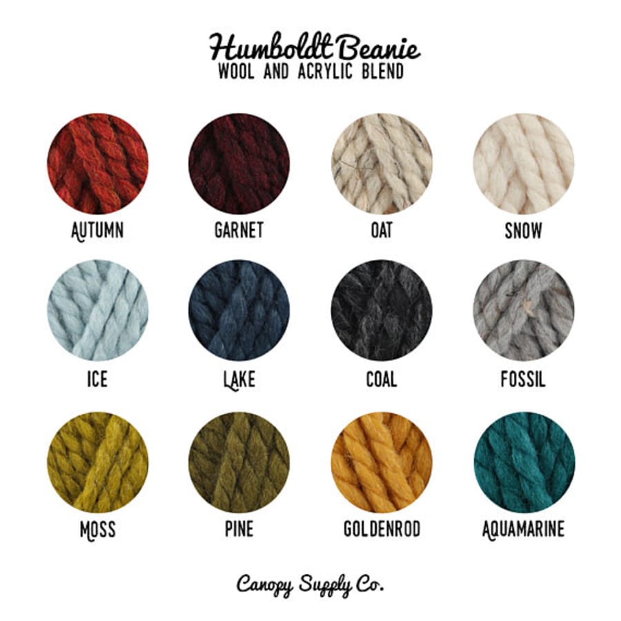 Canopy Supply Co Humbolt Colors